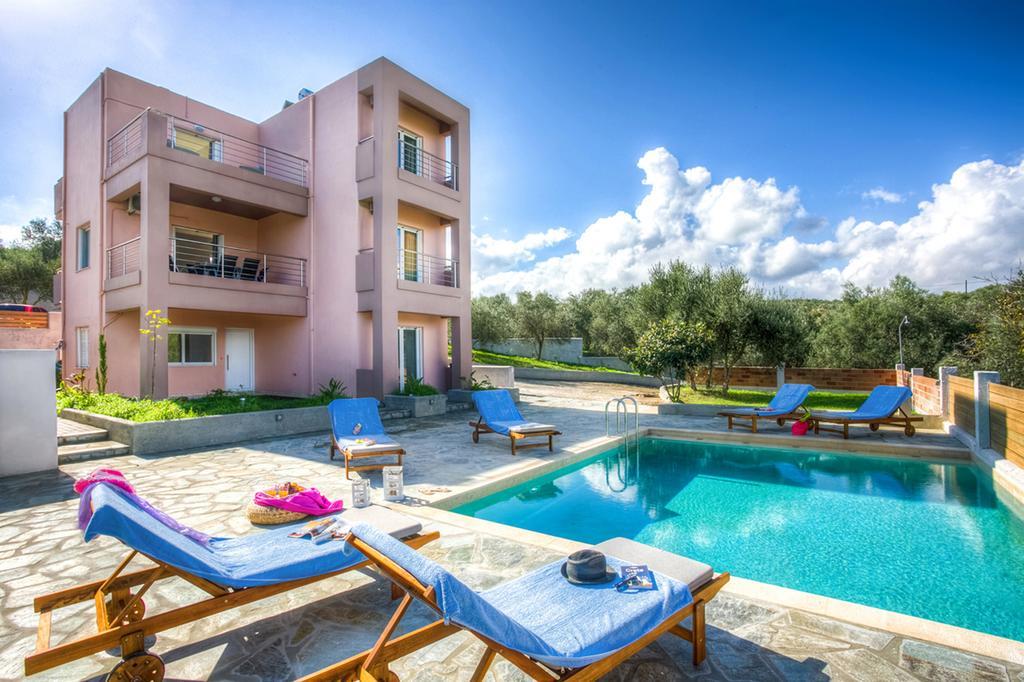 Cyan Icons Villas Kalyves Chania Szoba fotó